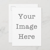 Sjabloon-vrije aangepaste Kaart - ontwerp uw eigen (Voorkant / Achterkant)