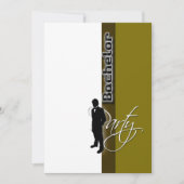 Sjabloon vrijgezellenfeest vooraanstaande mannen kaart (Voorkant)