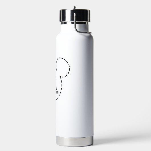Sjabloon Waterfles (Links)