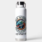 Sjabloon waterfles Dragon X team Pickleball (Achterkant)