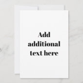 Sjabloon  weddenschappen kaart (Achterkant)