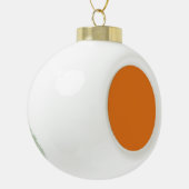Sjabloon Weihnachten Keramische Bal Ornament (Links)