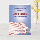 Sjabloon Wenskaart (Gele Bloem)