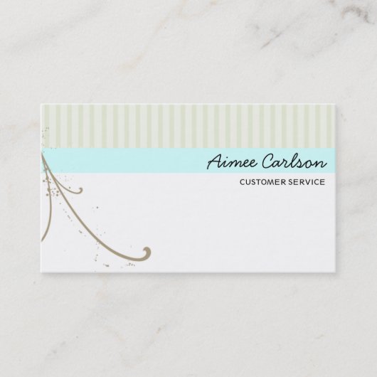 Sjabloon wervelkolom en strips visitekaartje (Voorkant)