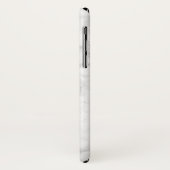 Sjabloon White Marble Pattern iPhone XS Hoesje (Achterkant/links)