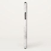Sjabloon White Marble Pattern iPhone XS Hoesje (Achterkant/rechts)