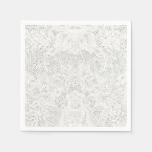 Sjabloon - witte achtergrond servet