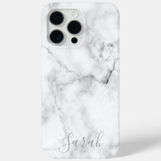 Sjabloon Witte Marmeren Patroon iPhone Case