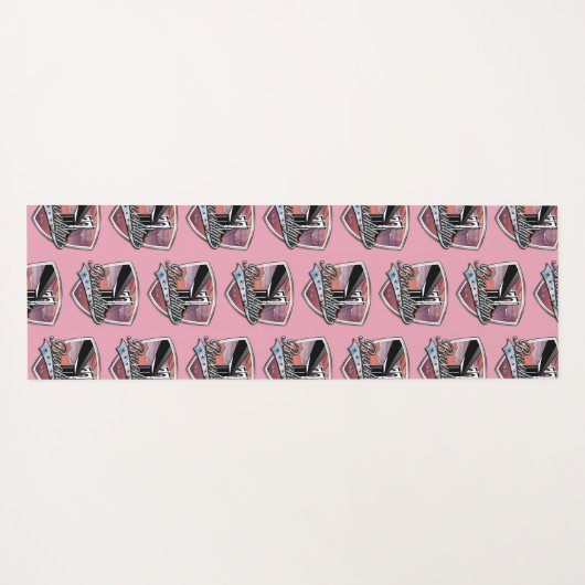 Sjabloon Yoga Mat (Achterkant (horizontaal))