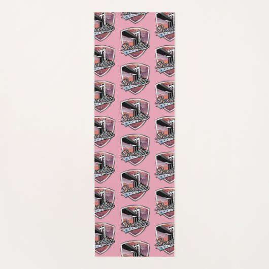 Sjabloon Yoga Mat (Voorkant)