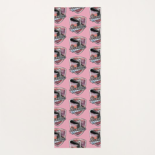 Sjabloon Yoga Mat (Achterkant)