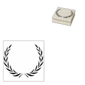 sjabloon zet jouw naam olympisch kunstzegel rubberstempel (Gestempeld)