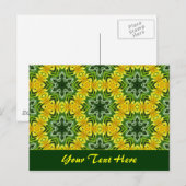 Sjabloon zomervorst briefkaart (Voorkant / Achterkant)