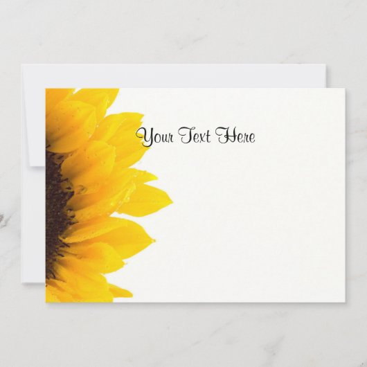 Sjabloon zonnebloemen (Voorkant)