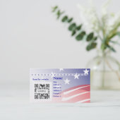 Sjablooncampagne voor visitekaartjes (Staand voorkant)