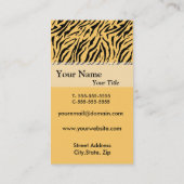 Sjabloonkaart voor grotere afdrukken visitekaartje