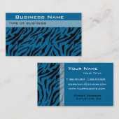 Sjabloonkaart voor grotere afdrukken visitekaartje (Voorkant / Achterkant)