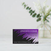 Sjabloonkaart voor onbewerkte randapparatuur visitekaartje (Staand voorkant)