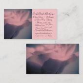 Sjabloonoverzicht voor parfumwinkels visitekaartje (Voorkant / Achterkant)