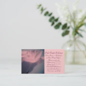 Sjabloonoverzicht voor parfumwinkels visitekaartje (Staand voorkant)