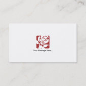 Sjabloonwerkpartij voor visitekaartjes (Achterkant)