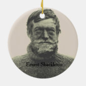 Sjackleton's Nimrod Book Hoesje Kerstmis Keramisch Ornament (Achterkant)