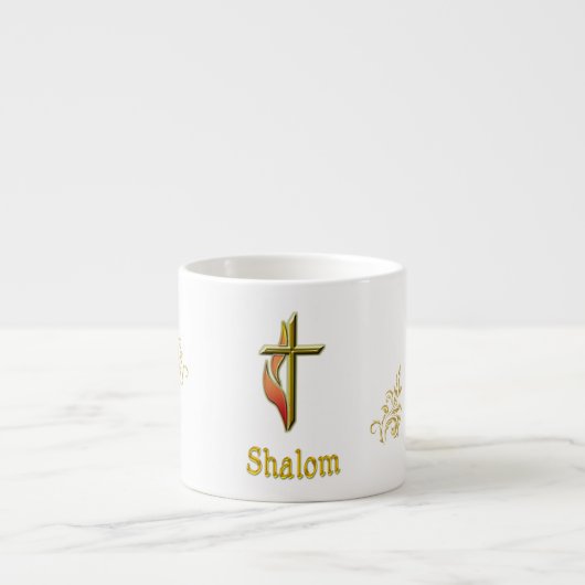 Sjaloom Espresso Kop (Voorkant)