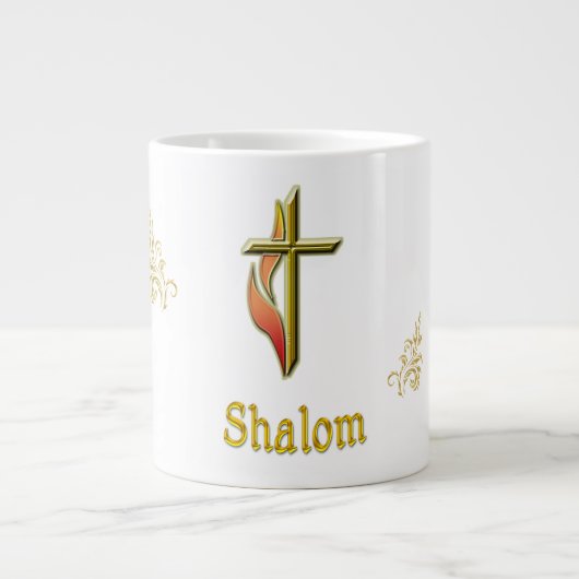 Sjaloom Grote Koffiekop (Voorkant)