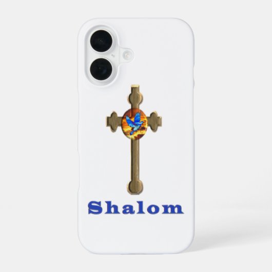 Sjaloom iPhone 16 Hoesje (Achterkant)