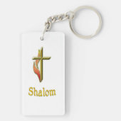 Sjaloom Sleutelhanger (achterkant)
