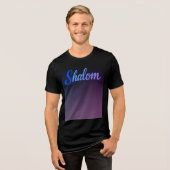 Sjaloom Tri-Blend Shirt (Voorkant volledig)