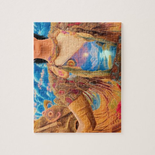 sjamaan legpuzzel (Verticaal)