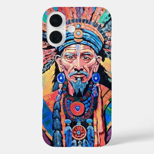 Sjamaan, tovenaar, amulet, magie Case-Mate iPhone case (Achterkant)