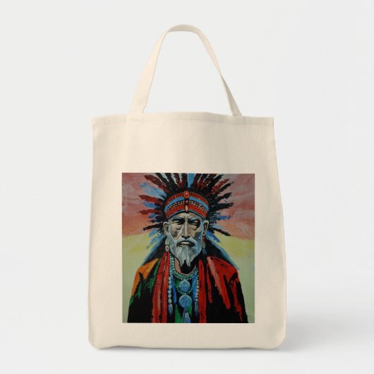 Sjamaan, tovenaar, amulet, magie tote bag (Voorkant)