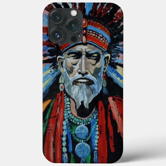 Sjamaan, tovenaar, beschermer, amulet, grootvader Case-Mate iPhone case (Achterkant)