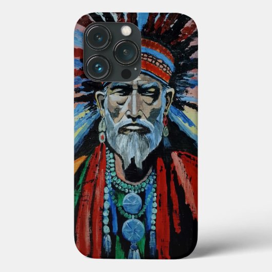 Sjamaan, tovenaar, beschermer, amulet, grootvader Case-Mate iPhone case (Achterkant)