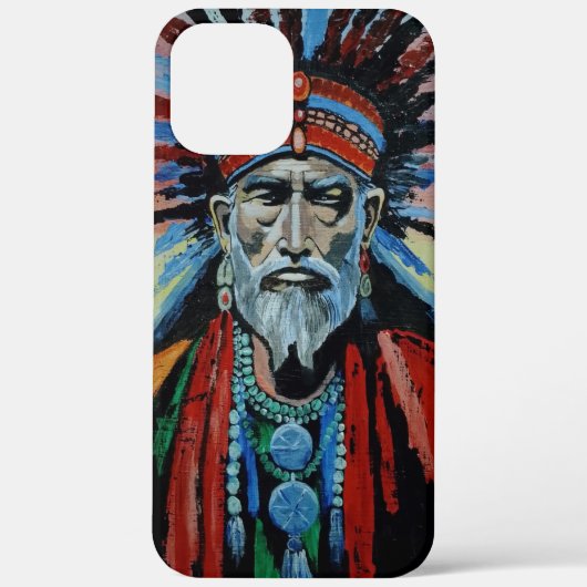 Sjamaan, tovenaar, beschermer, amulet, grootvader Case-Mate iPhone case (Achterkant)