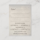 SJAMANIC - VISITEKAARTJE (Achterkant)