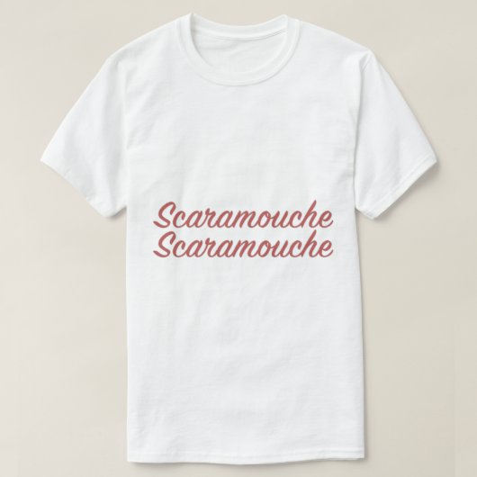sjamouche t-shirt (Design voorkant)
