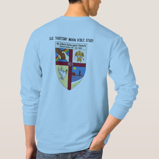 SJE Noon Bible Study Shirt (Achterkant)