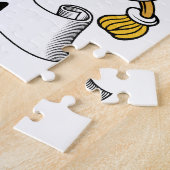 Sjedden Family Crest Legpuzzel (Zijkant)