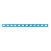 Sjeep Birthday Party Cute Cartoon Satin Ribbon Satijnen Lint (Voorkant)