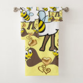 Sjeep Brown Sheep Hands Bathroom Towel sets Bad Handdoek (Insitu)