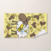 Sjeep Brown Sheep Hands Bathroom Towel sets Bad Handdoek (Handdoek)