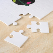 Sjeep-kerstwinter winterdieren schapen legpuzzel (Zijkant)