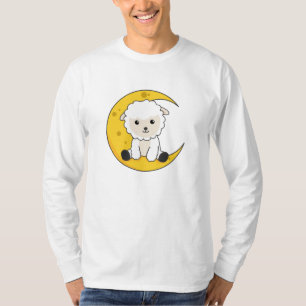 Sjeep Moon Good Night Cheap Count Sweet Animals T-shirt