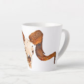 Sjeep Ram's Skull Latte Mok (Rechterhoek)