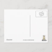 Sjeep sentiment leuk cartoon briefkaart (Achterkant)