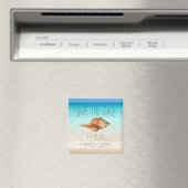 Sjell Beach Weddenschap Save the Date Magneet (Insitu (Vaatwasser))