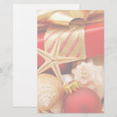 Sjell-kerstfeestartikelen Briefpapier (Voorkant / Achterkant)